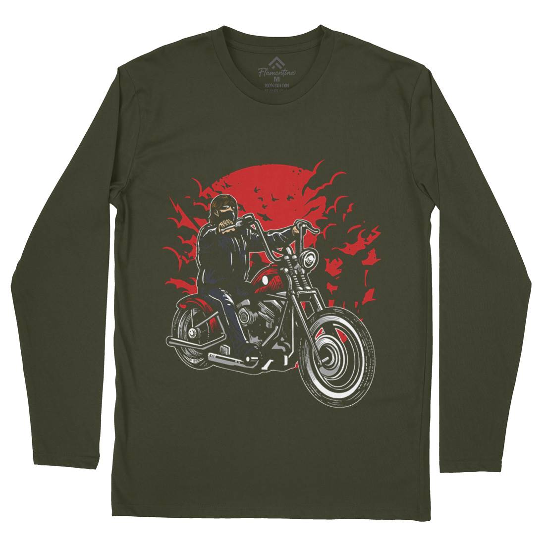 Zombie Slayer Mens Long Sleeve T-Shirt Horror A598