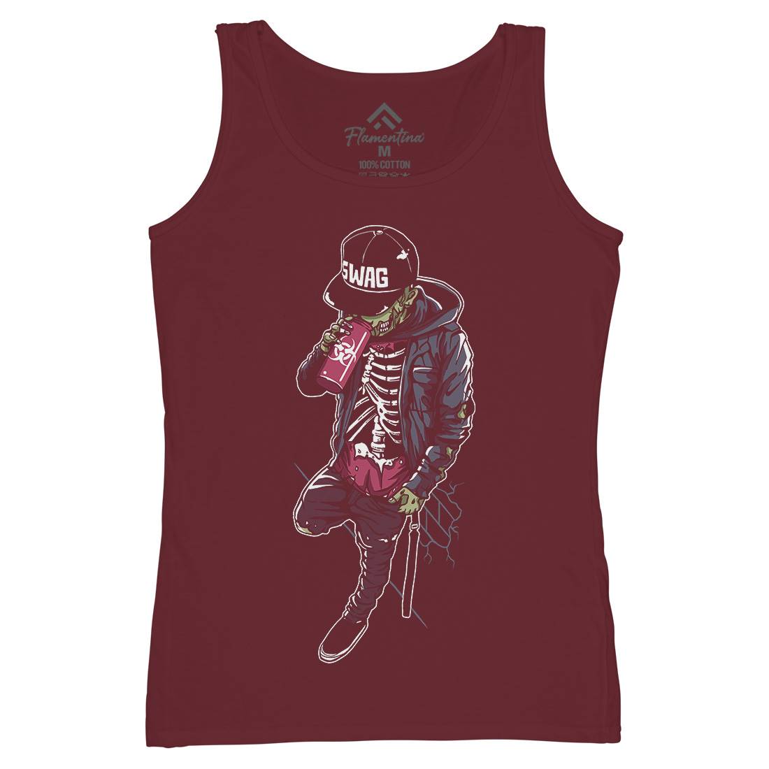 Zombie Swag Womens Organic Tank Top Vest Horror A600