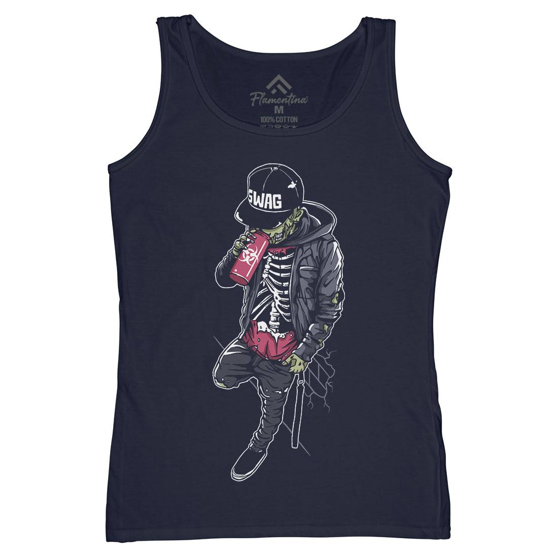 Zombie Swag Womens Organic Tank Top Vest Horror A600