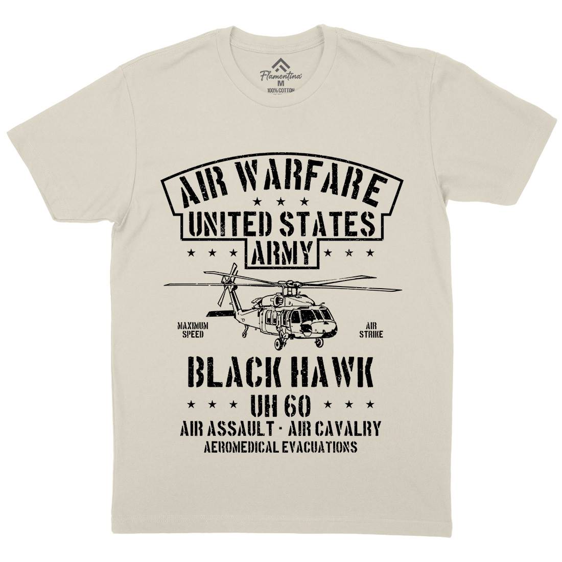 Air Warfare Mens Organic Crew Neck T-Shirt Vehicles A603
