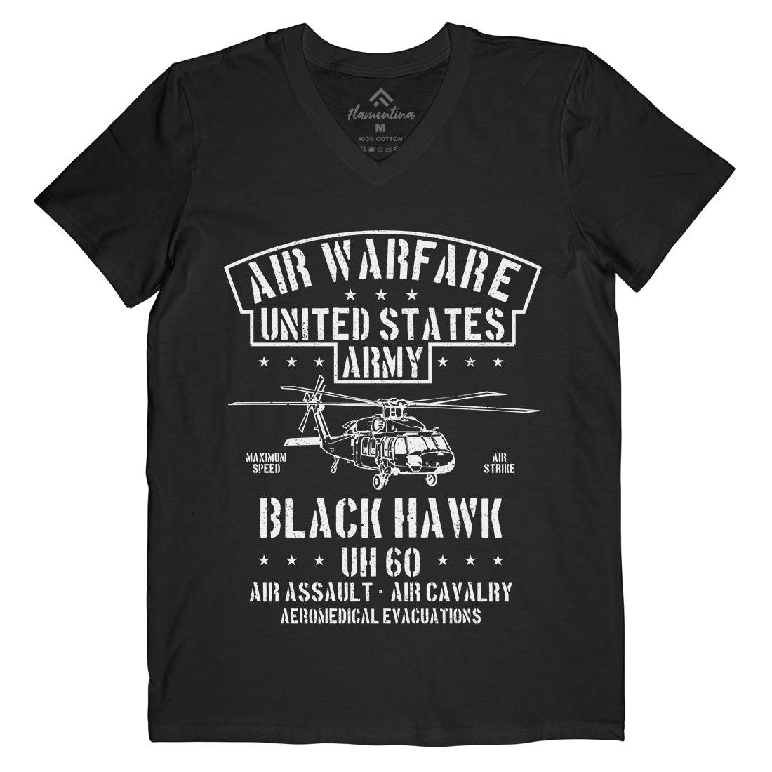 Air Warfare Mens Organic V-Neck T-Shirt Vehicles A603