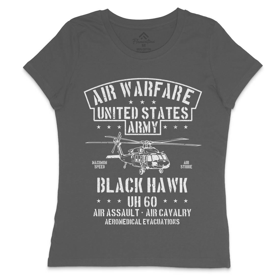 Air Warfare Womens Crew Neck T-Shirt Vehicles A603