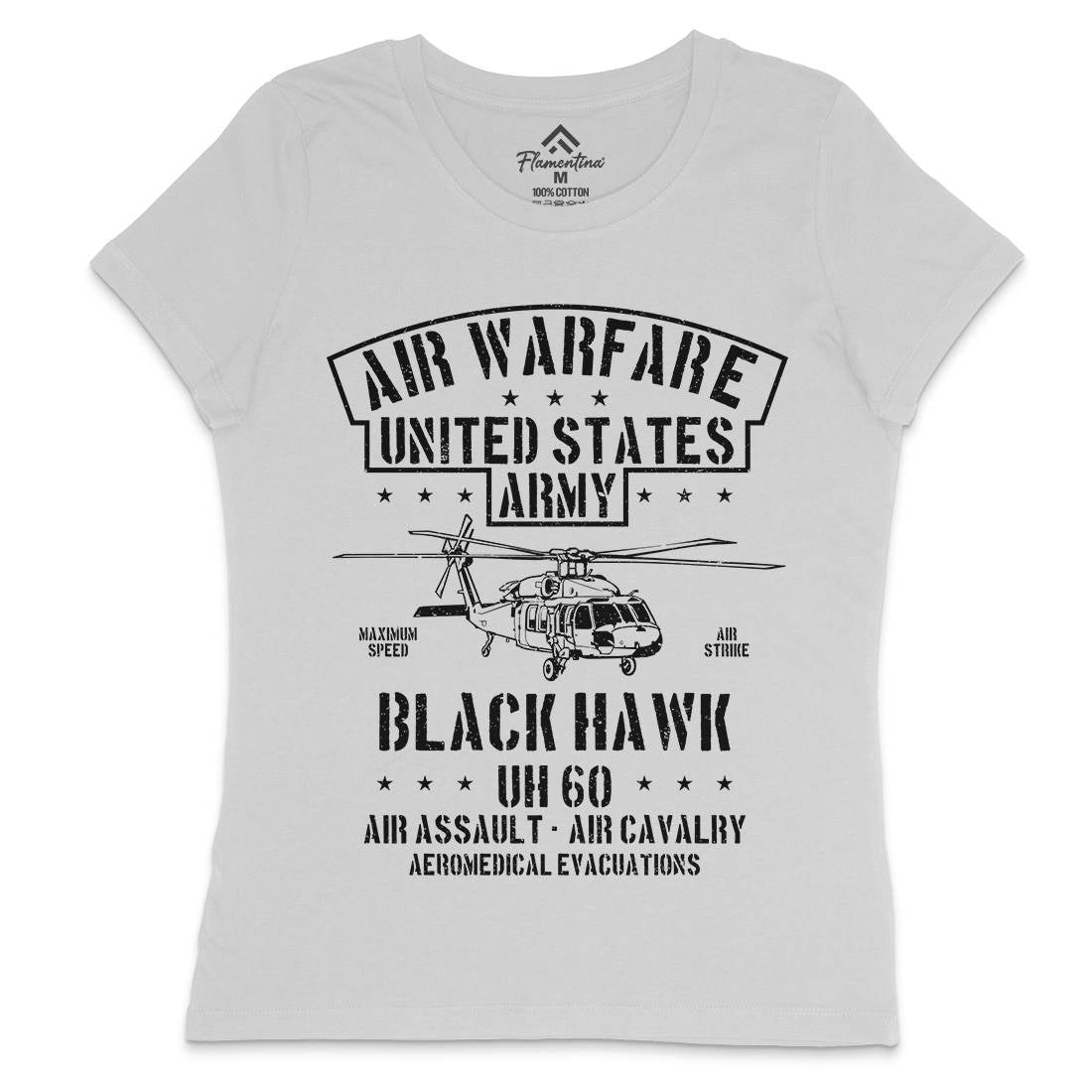 Air Warfare Womens Crew Neck T-Shirt Vehicles A603