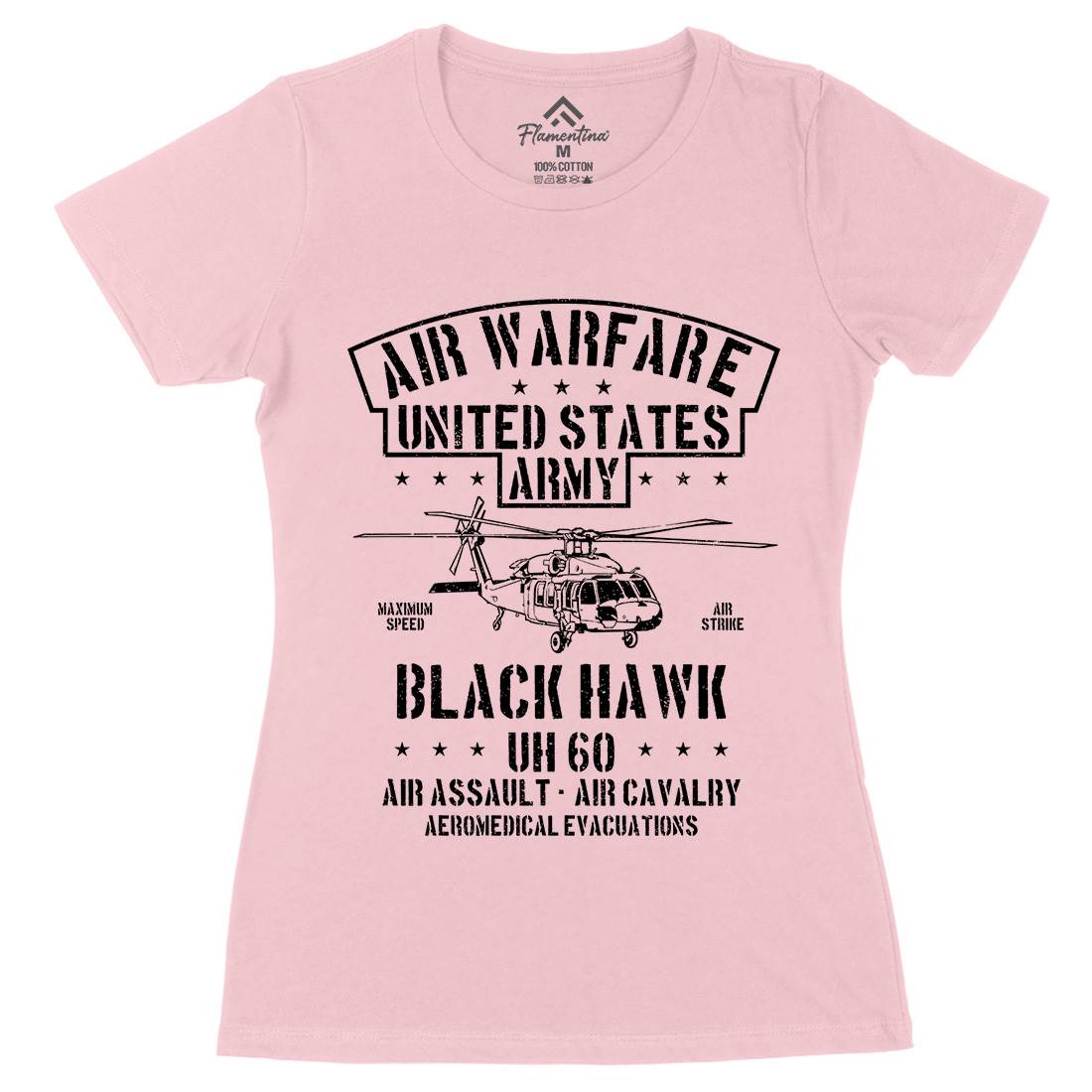 Air Warfare Womens Organic Crew Neck T-Shirt Vehicles A603