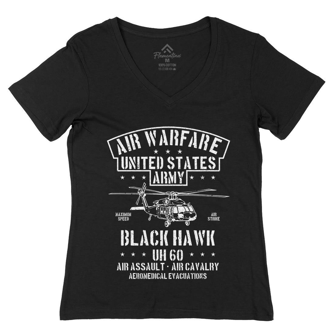 Air Warfare Womens Organic V-Neck T-Shirt Vehicles A603