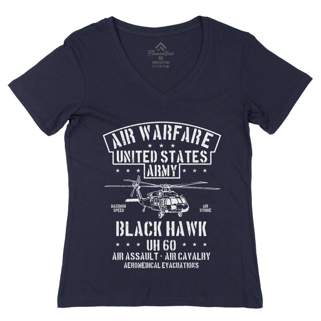 Air Warfare Womens Organic V-Neck T-Shirt Vehicles A603