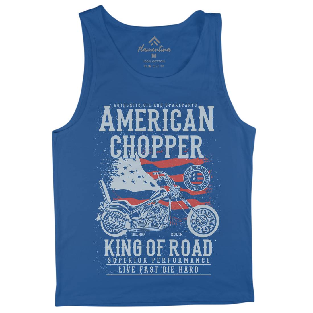 American Chopper Mens Tank Top Vest Motorcycles A607
