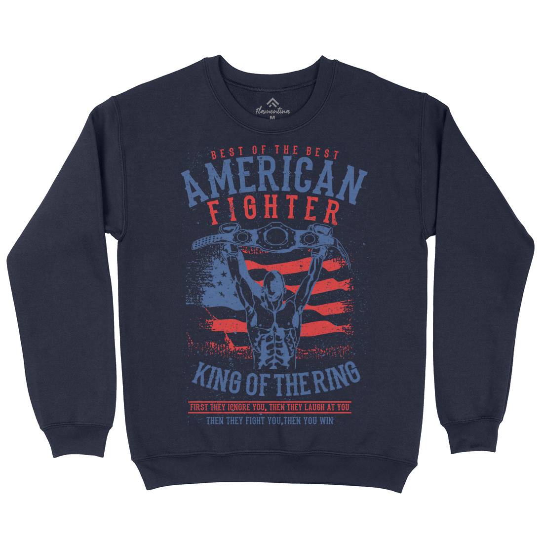 American Fighter Kids Crew Neck Sweatshirt Sport A609
