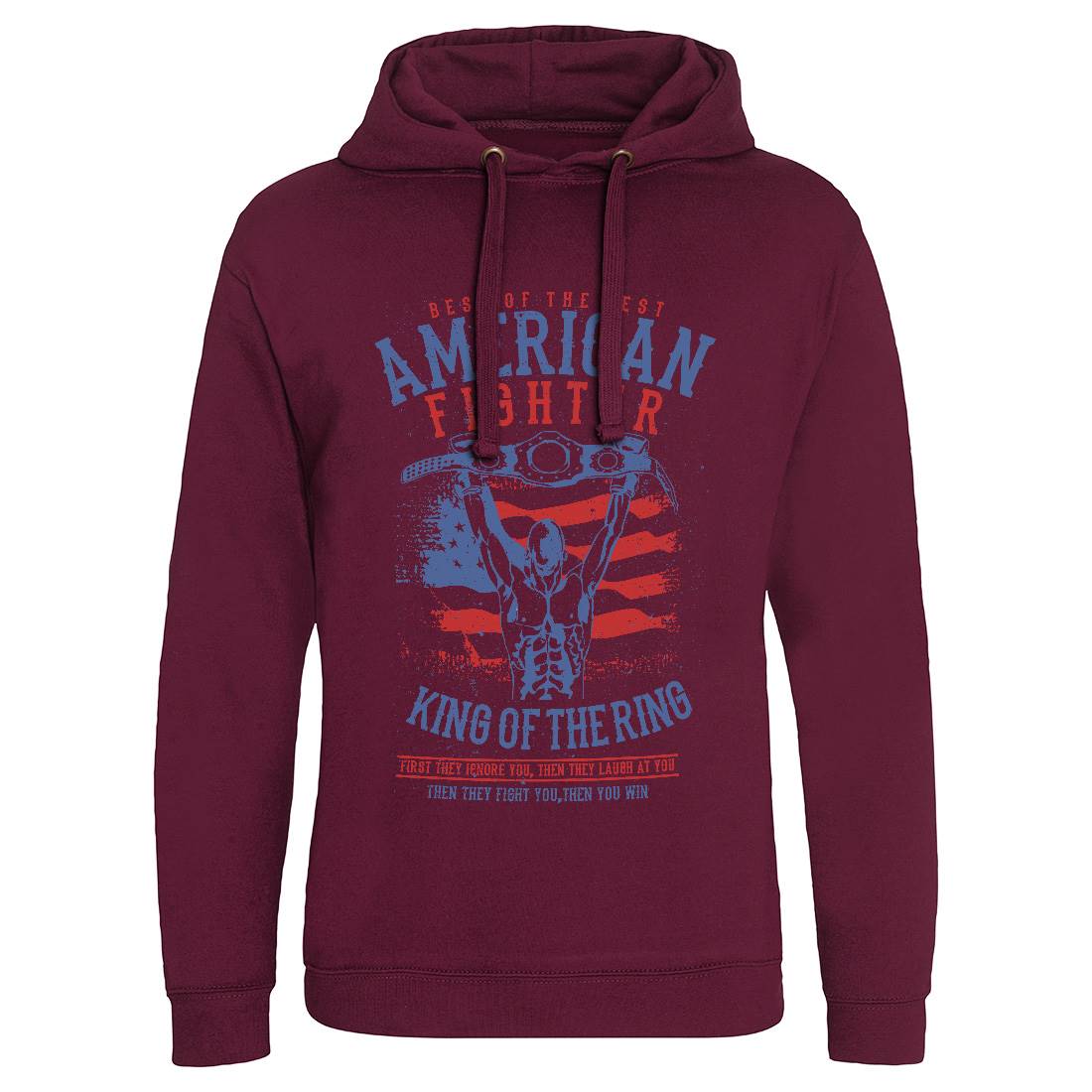 American Fighter Mens Hoodie Without Pocket Sport A609