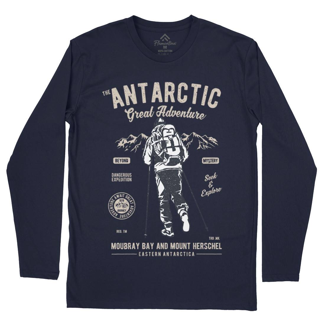 Antarctic Adventure Mens Long Sleeve T-Shirt Sport A610