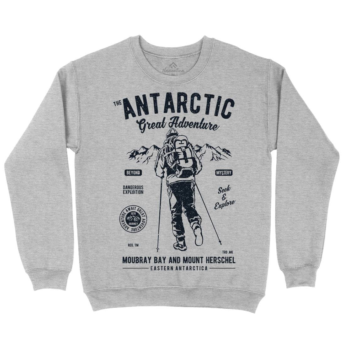 Antarctic Adventure Mens Crew Neck Sweatshirt Sport A610