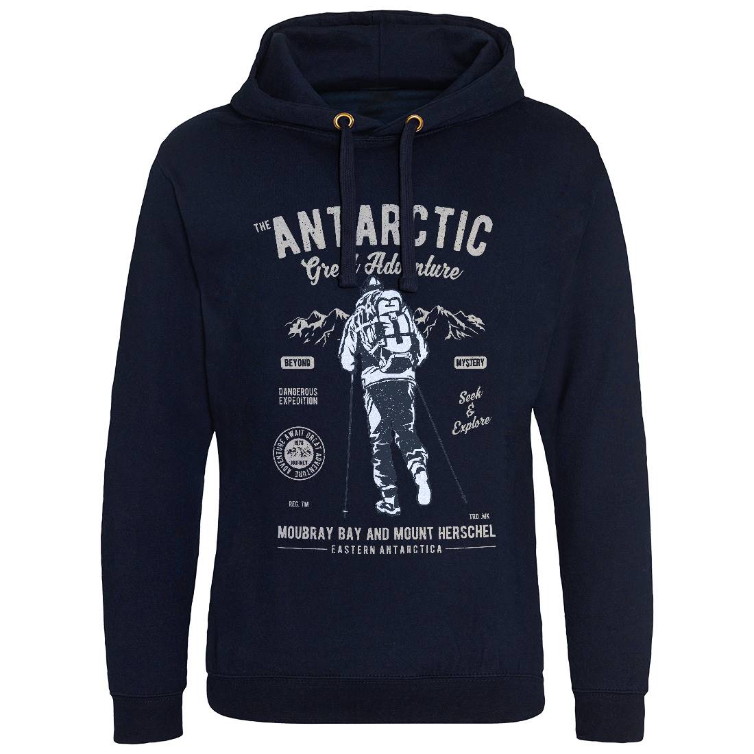 Antarctic Adventure Mens Hoodie Without Pocket Sport A610