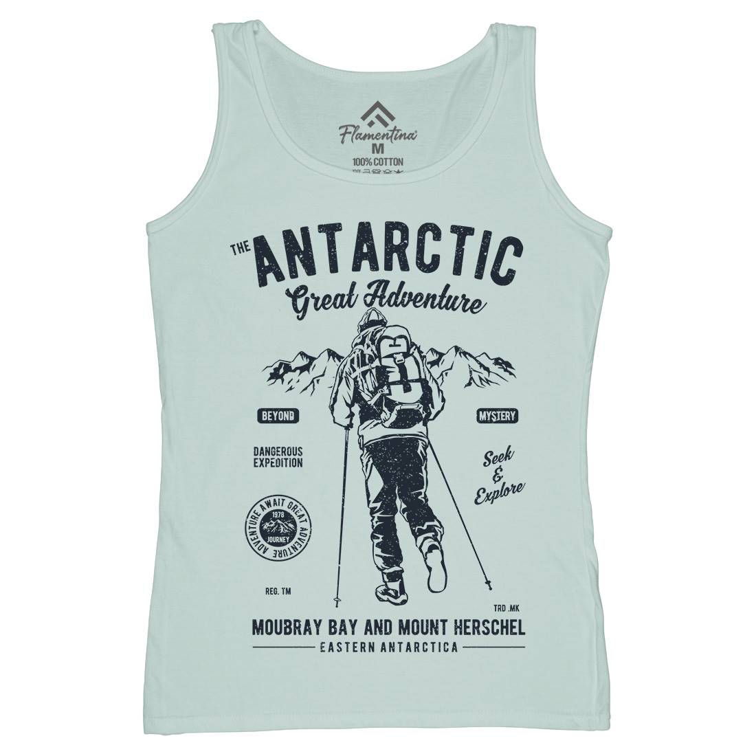 Antarctic Adventure Womens Organic Tank Top Vest Sport A610