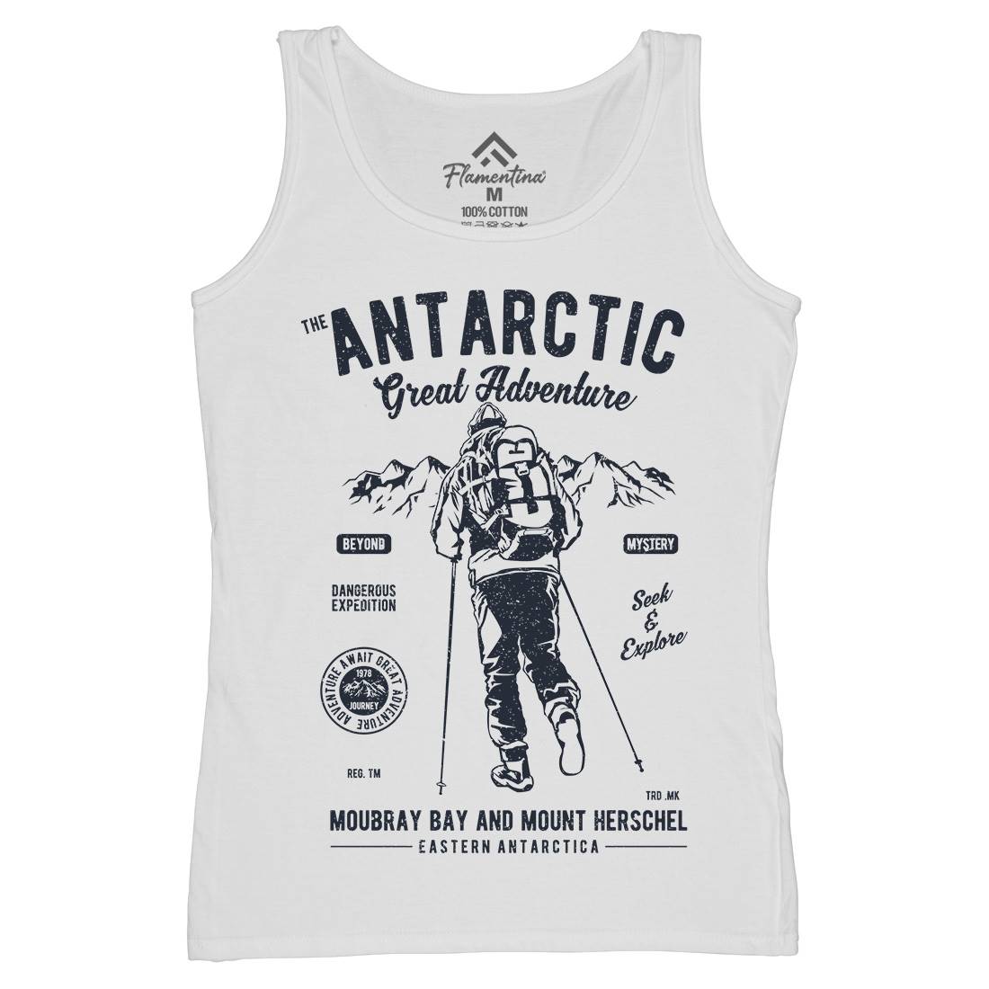 Antarctic Adventure Womens Organic Tank Top Vest Sport A610