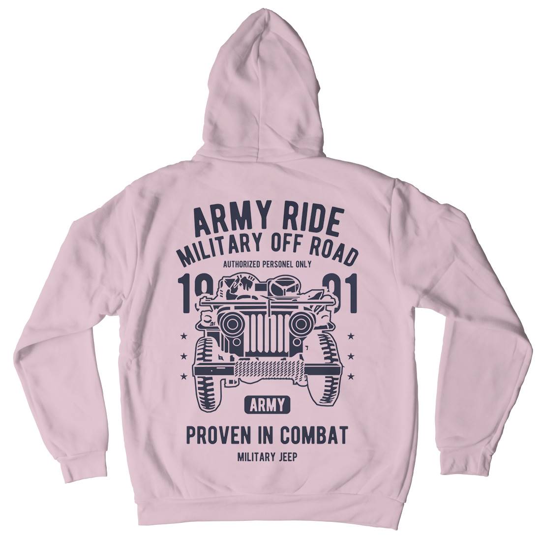 Ride Kids Crew Neck Hoodie Army A612