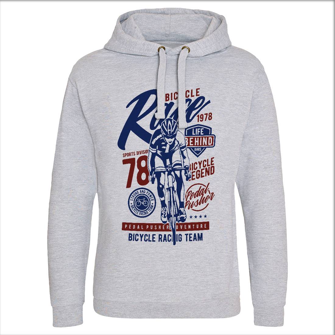 Bicycle Race Mens Hoodie Without Pocket Bikes A617