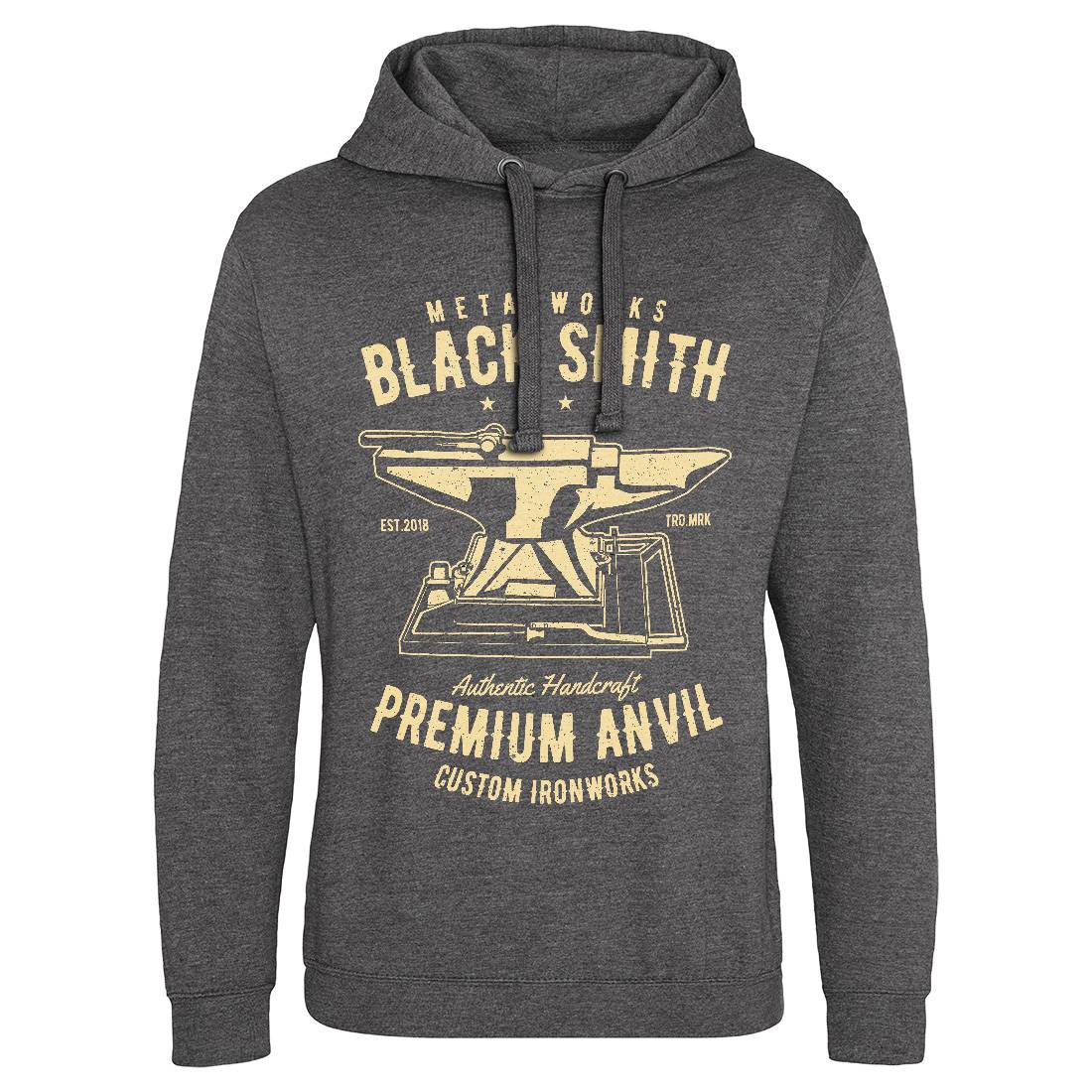 Blacksmith Mens Hoodie Without Pocket Work A620