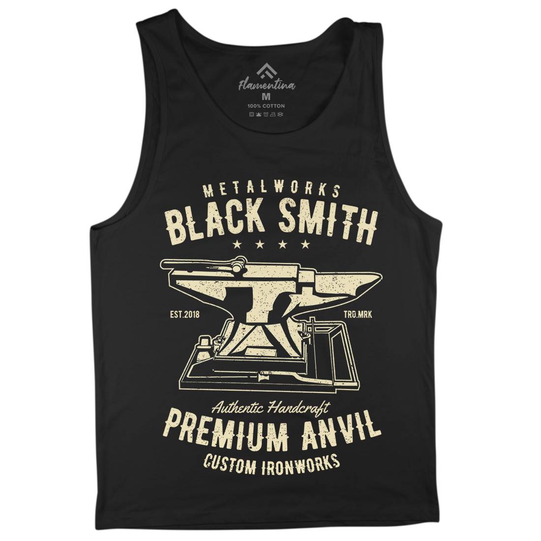 Blacksmith Mens Tank Top Vest Work A620