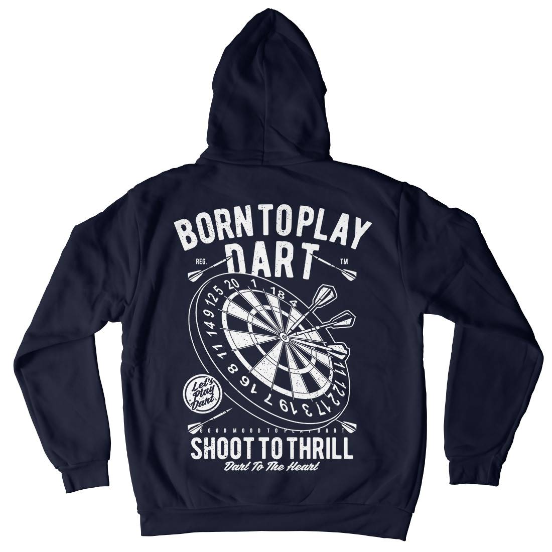Born To Play Kids Crew Neck Hoodie Sport A622