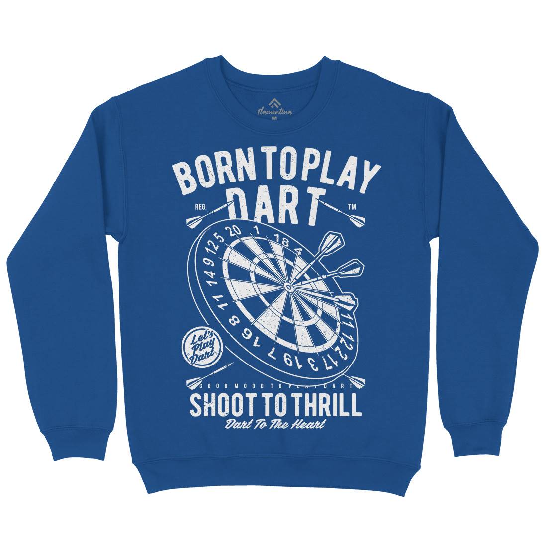 Born To Play Kids Crew Neck Sweatshirt Sport A622