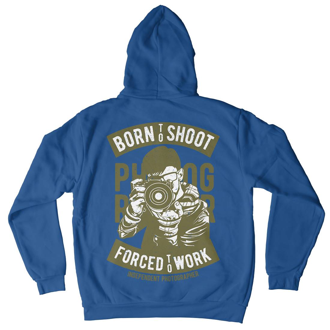 Born To Shoot Kids Crew Neck Hoodie Media A623