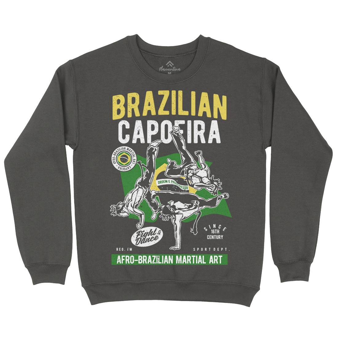 Brazilian Capoeira Kids Crew Neck Sweatshirt Sport A626