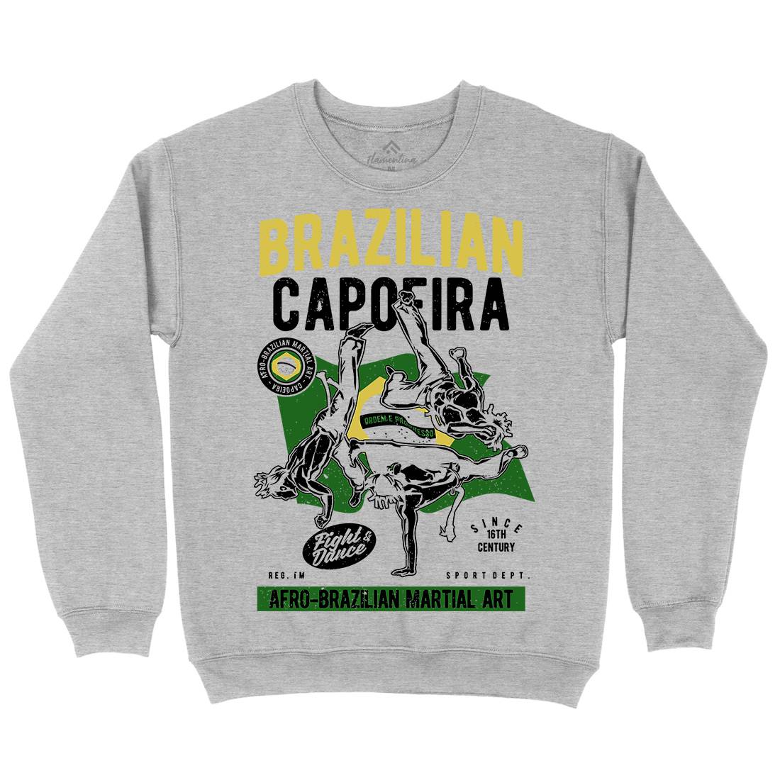 Brazilian Capoeira Kids Crew Neck Sweatshirt Sport A626