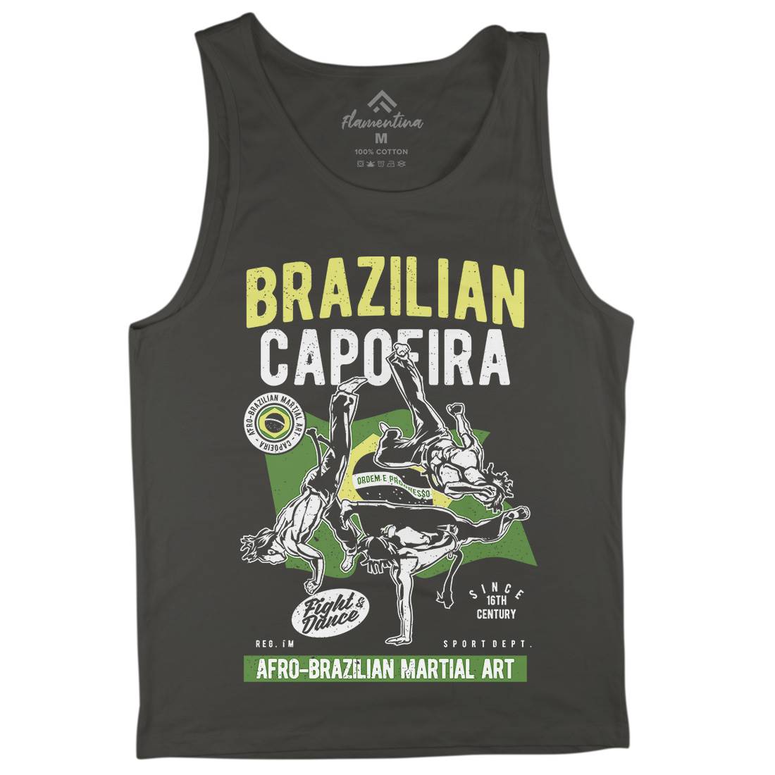 Brazilian Capoeira Mens Tank Top Vest Sport A626