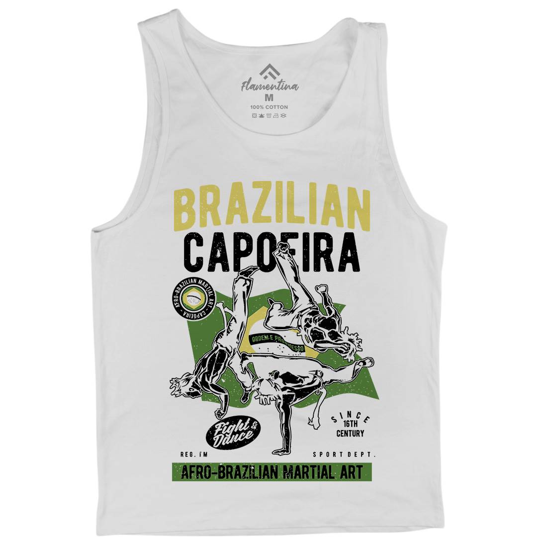 Brazilian Capoeira Mens Tank Top Vest Sport A626