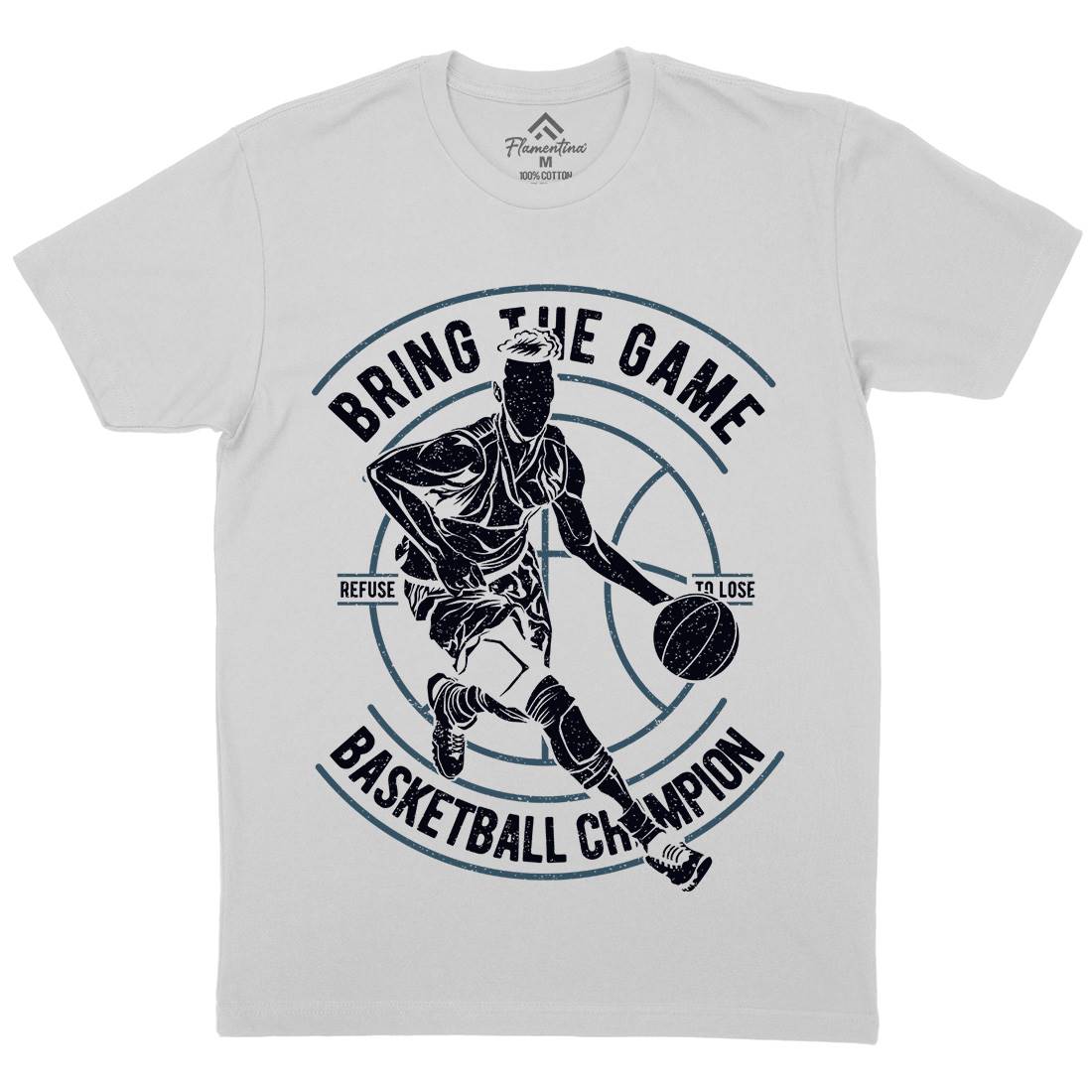 Bring The Game Mens Crew Neck T-Shirt Sport A627