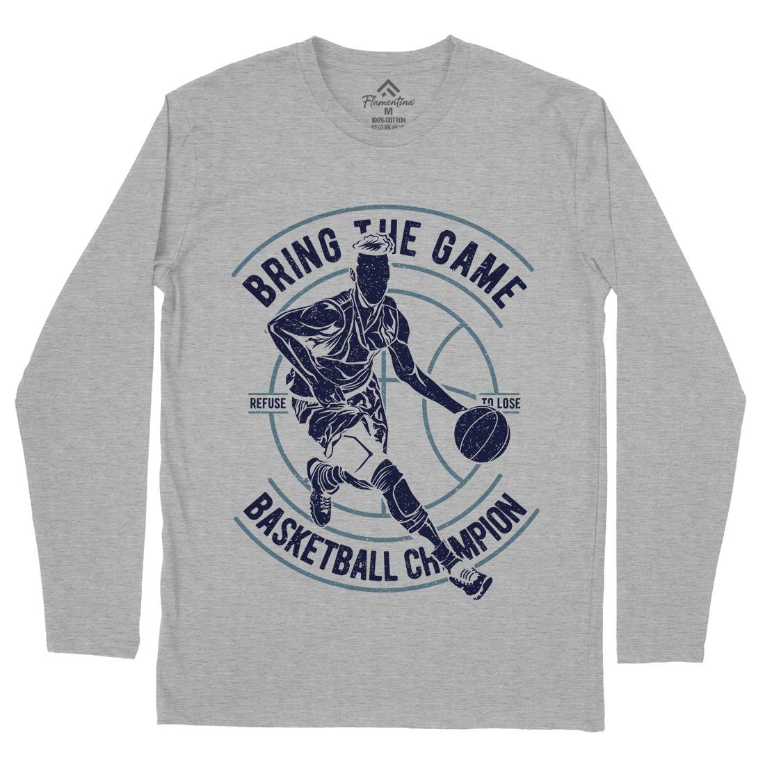 Bring The Game Mens Long Sleeve T-Shirt Sport A627