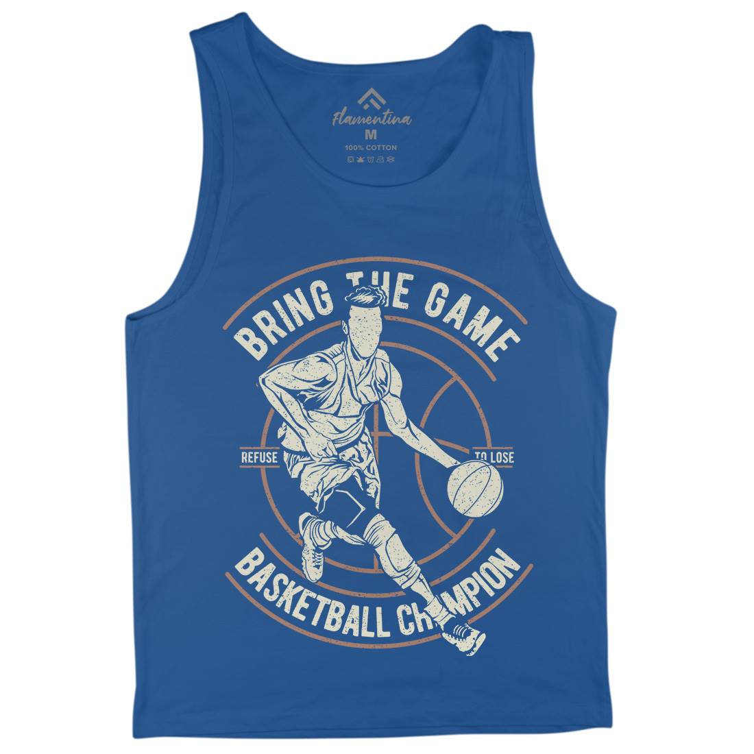 Bring The Game Mens Tank Top Vest Sport A627