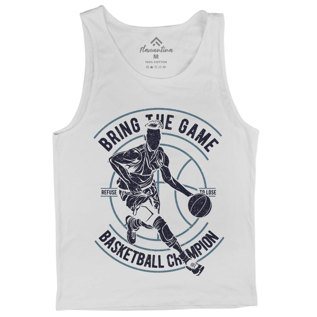 Bring The Game Mens Tank Top Vest Sport A627