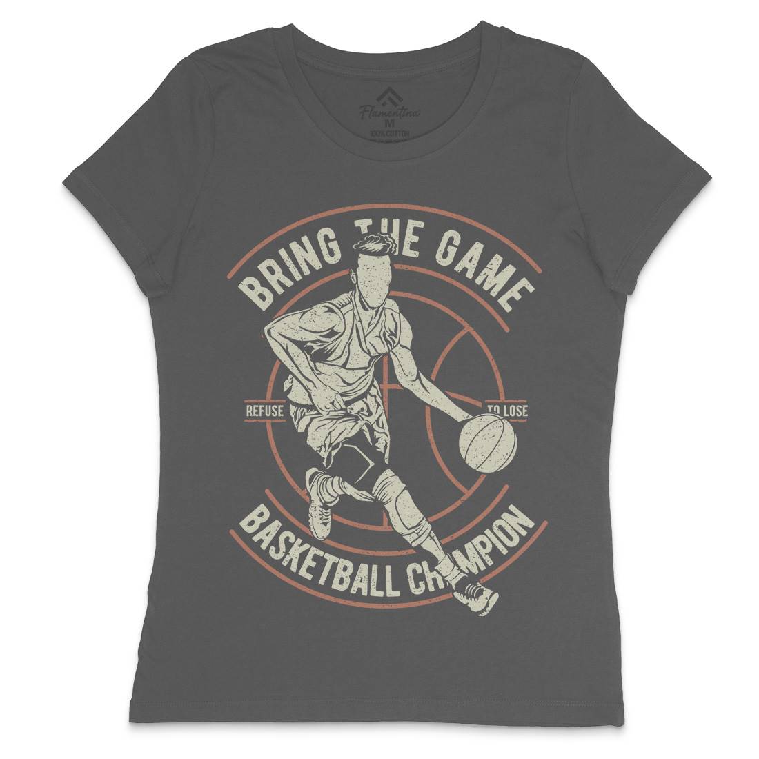 Bring The Game Womens Crew Neck T-Shirt Sport A627