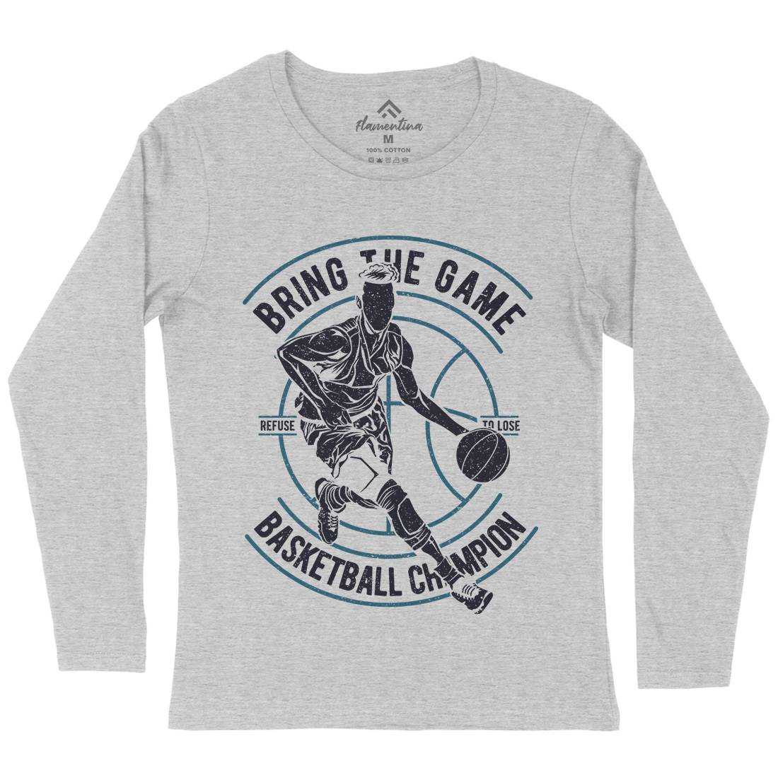 Bring The Game Womens Long Sleeve T-Shirt Sport A627