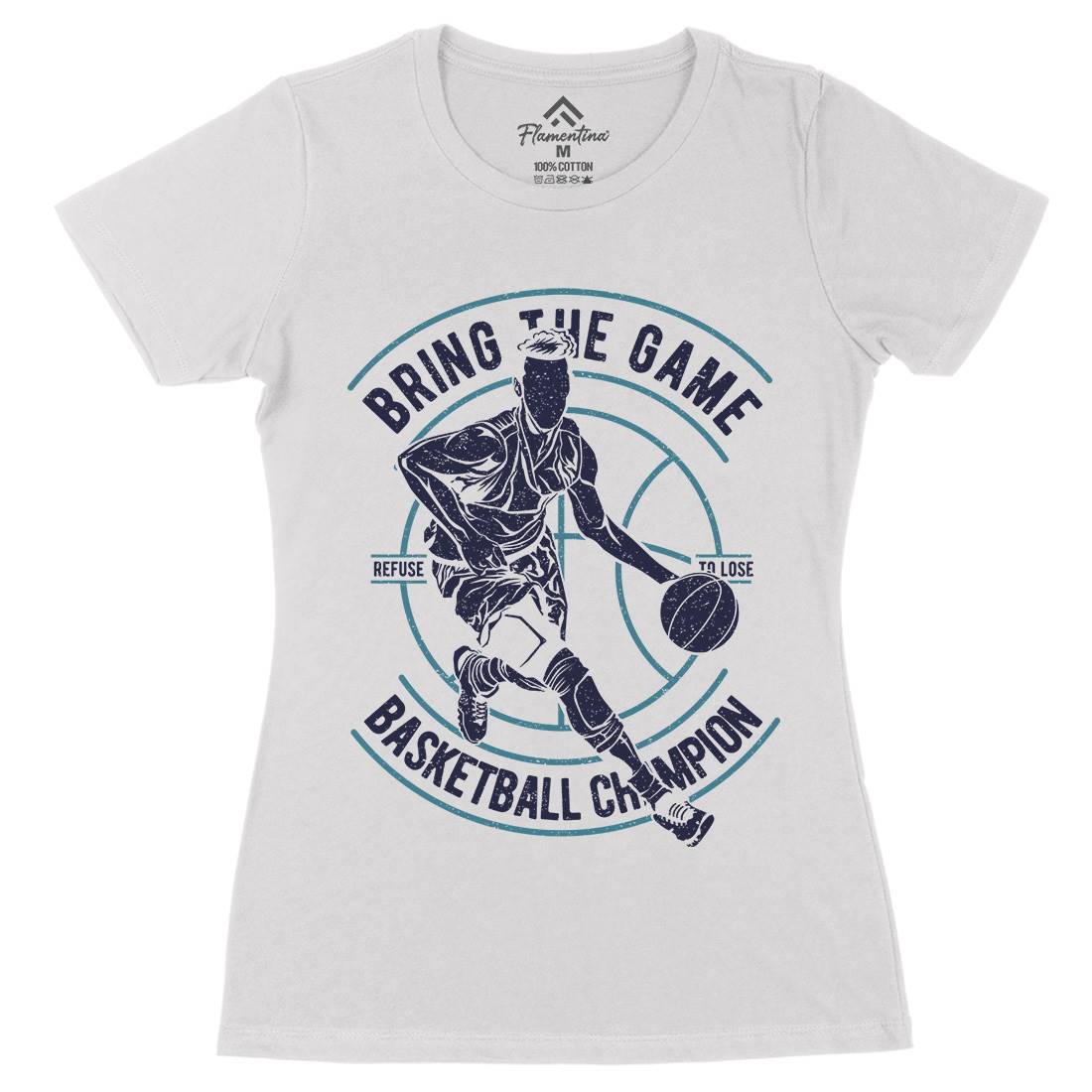 Bring The Game Womens Organic Crew Neck T-Shirt Sport A627