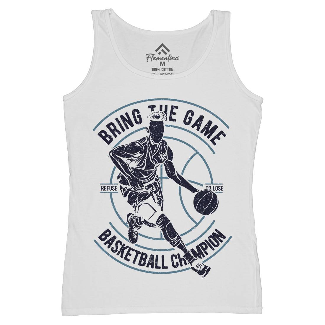 Bring The Game Womens Organic Tank Top Vest Sport A627