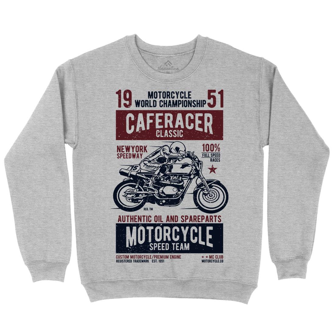 Caferacer Kids Crew Neck Sweatshirt Motorcycles A629