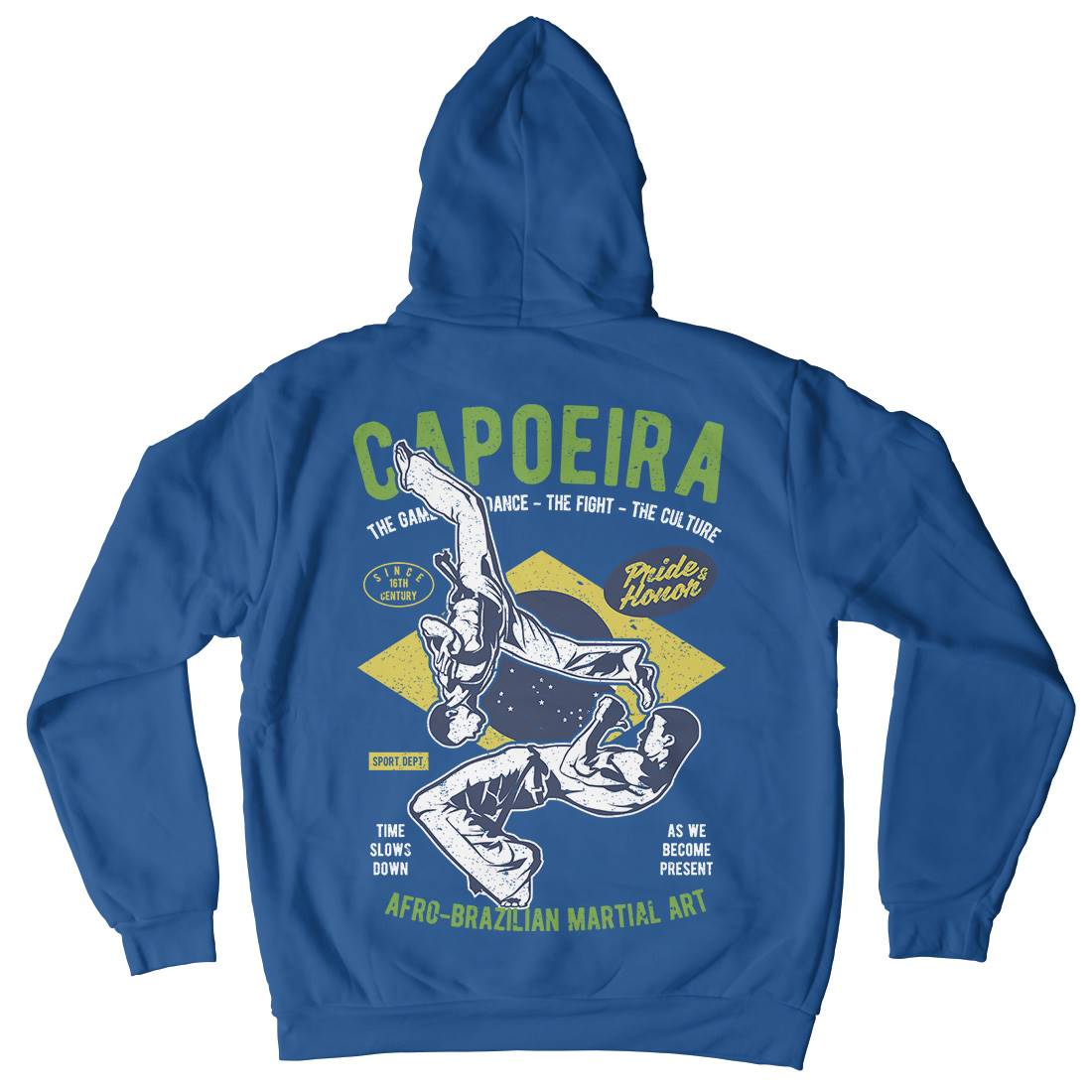 Brazilian Capoeira Mens Hoodie With Pocket Sport A632