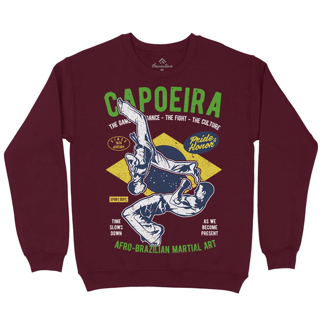 Brazilian Capoeira Kids Crew Neck Sweatshirt Sport A632