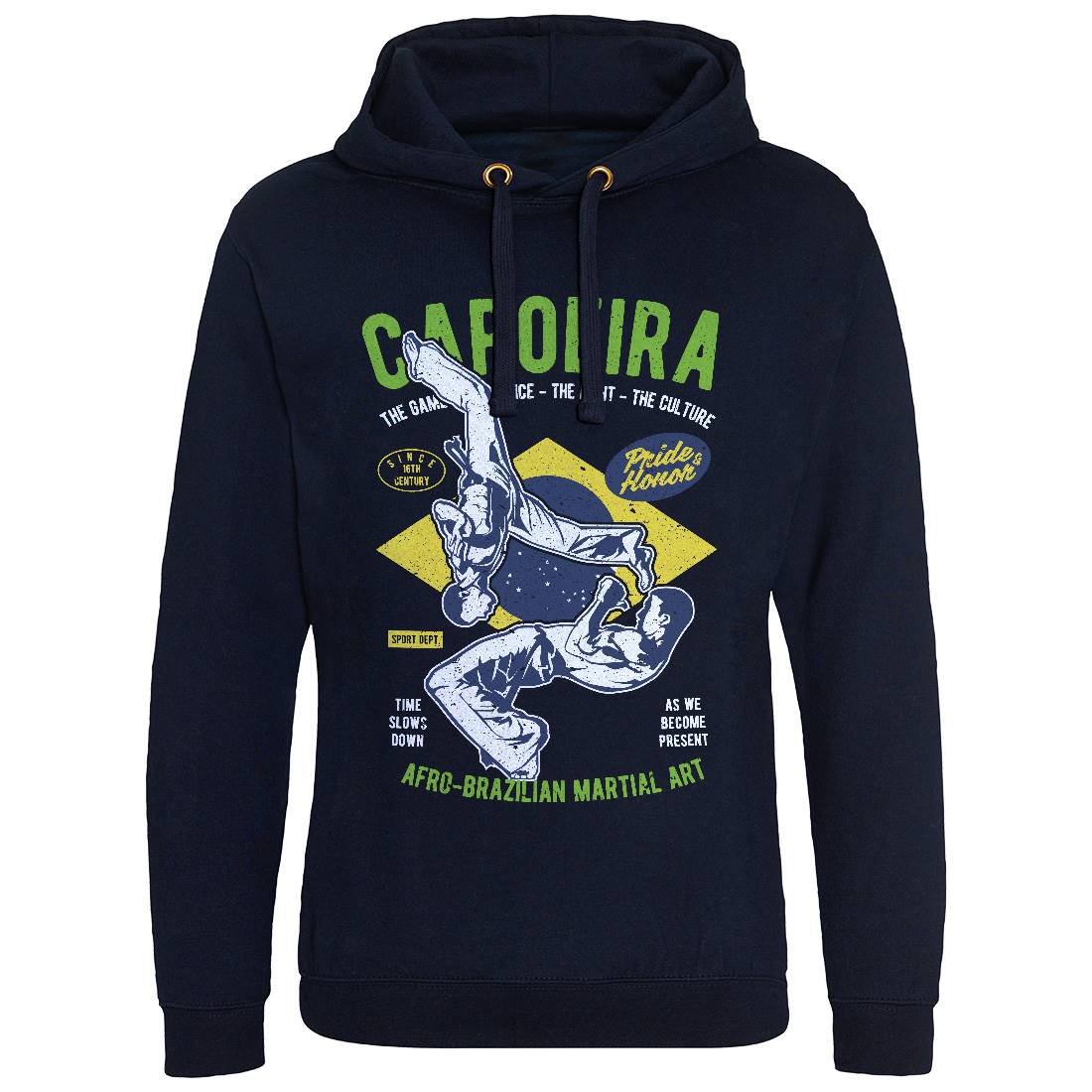 Brazilian Capoeira Mens Hoodie Without Pocket Sport A632