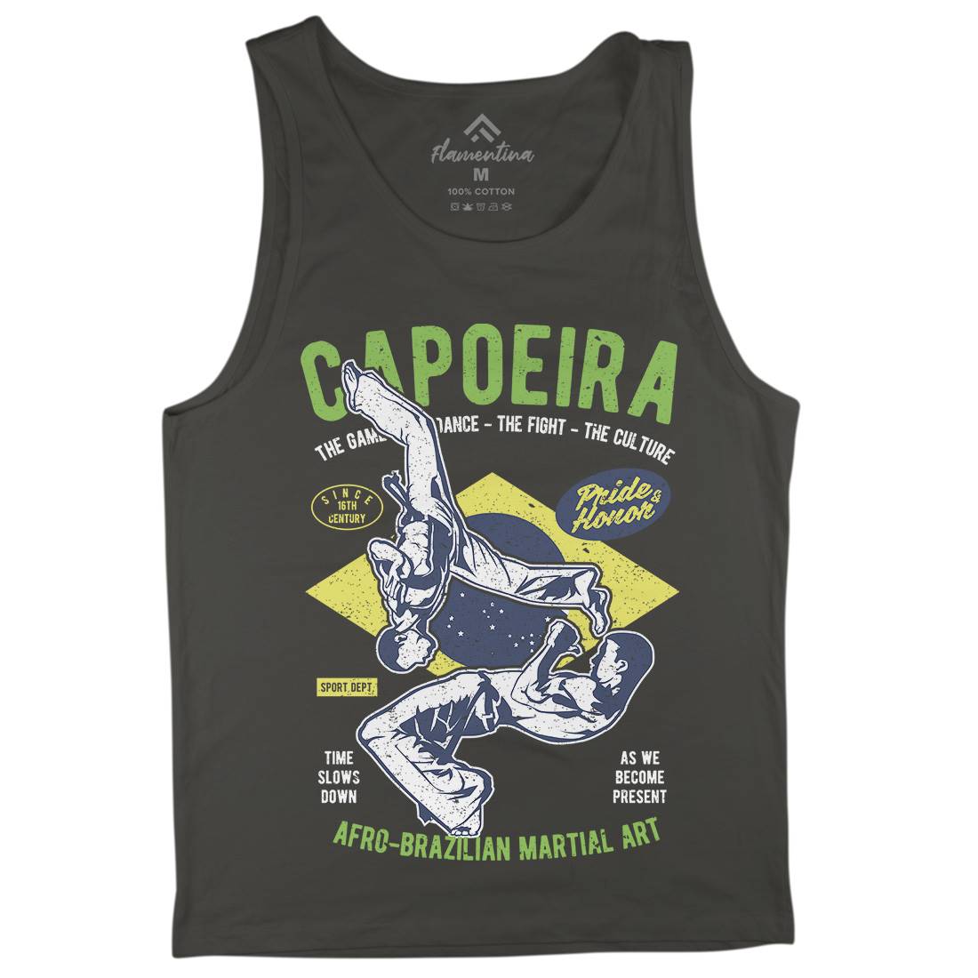 Brazilian Capoeira Mens Tank Top Vest Sport A632