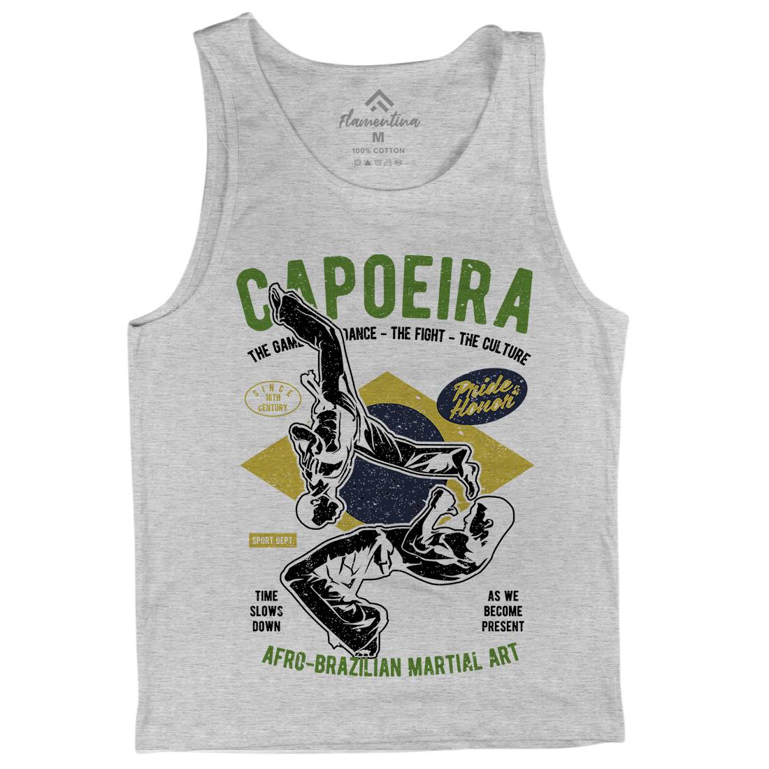 Brazilian Capoeira Mens Tank Top Vest Sport A632