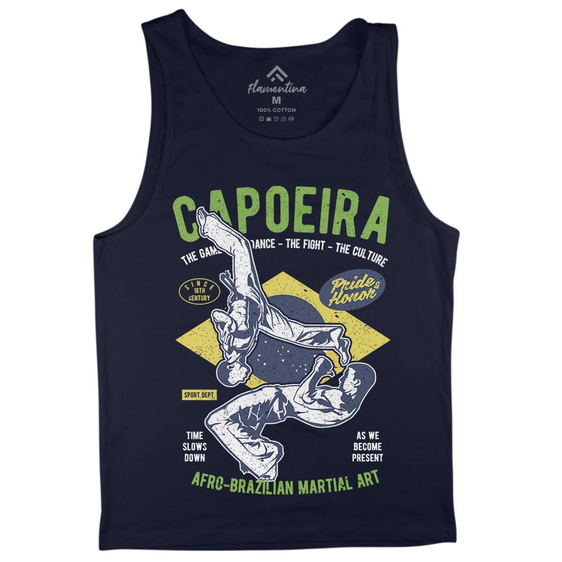 Brazilian Capoeira Mens Tank Top Vest Sport A632