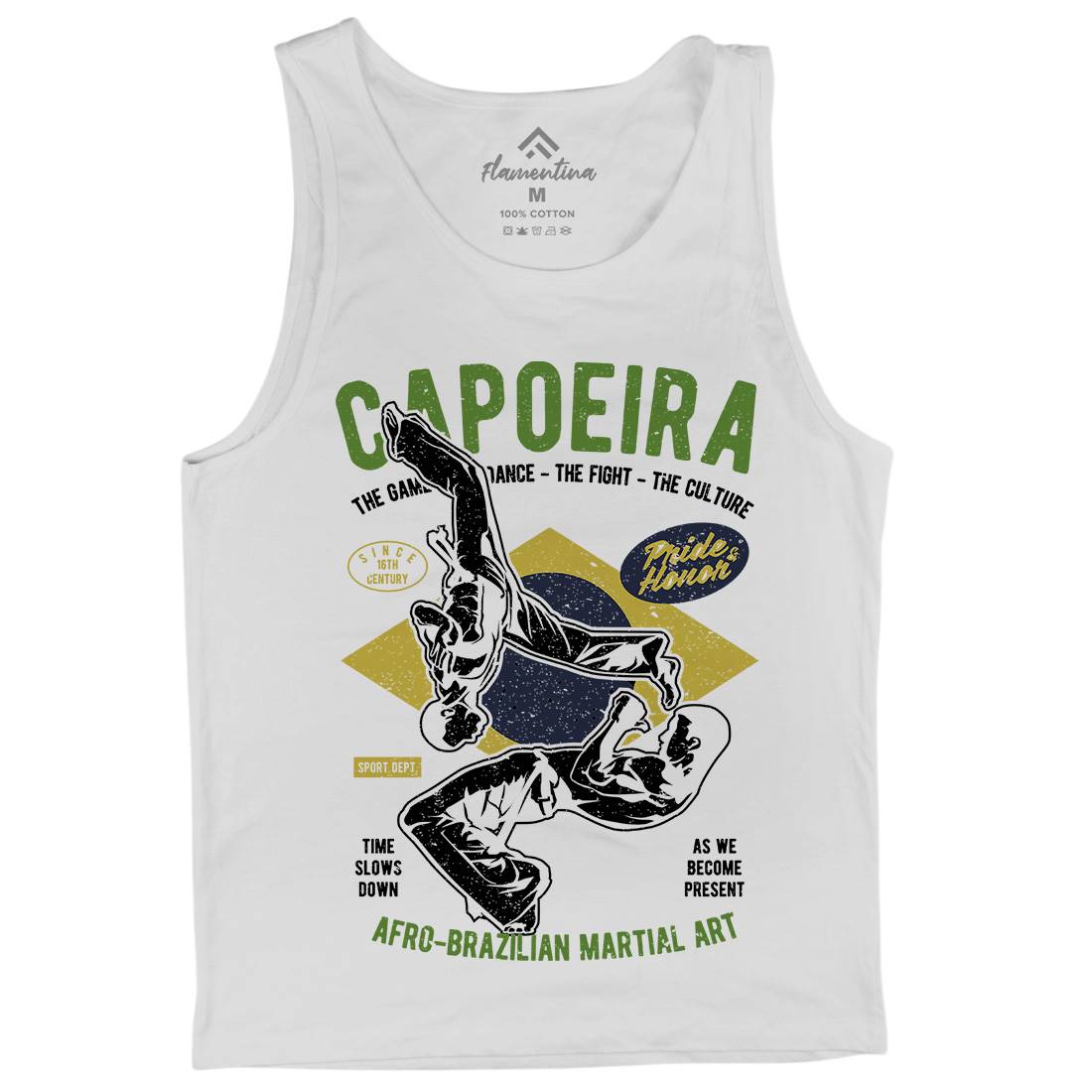 Brazilian Capoeira Mens Tank Top Vest Sport A632