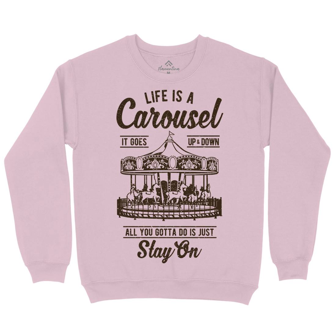 Carousel Kids Crew Neck Sweatshirt Retro A633