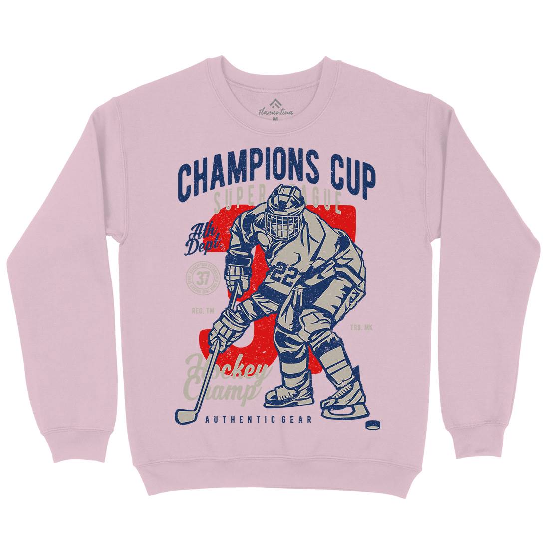 Champions Cup Hockey Kids Crew Neck Sweatshirt Sport A634
