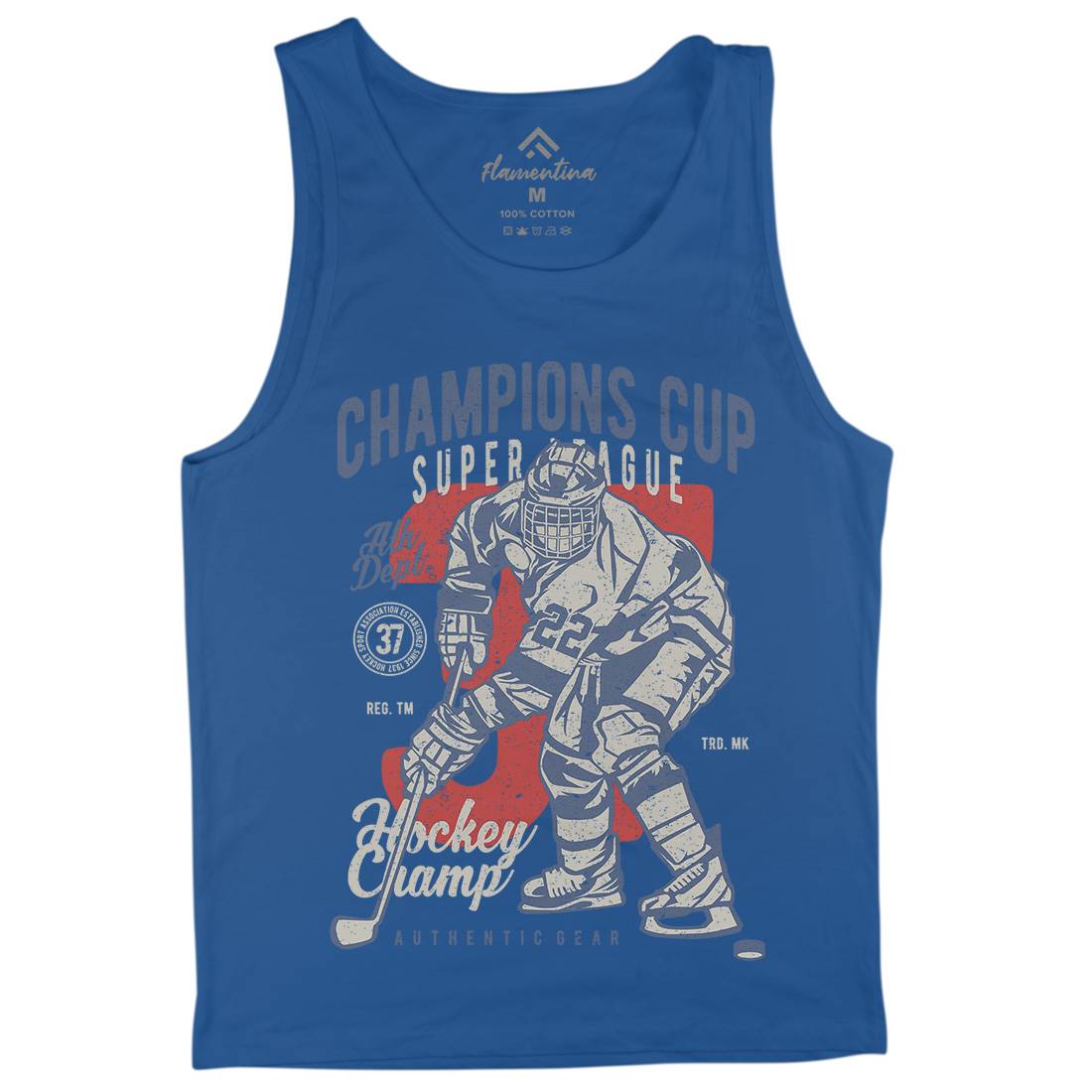 Champions Cup Hockey Mens Tank Top Vest Sport A634