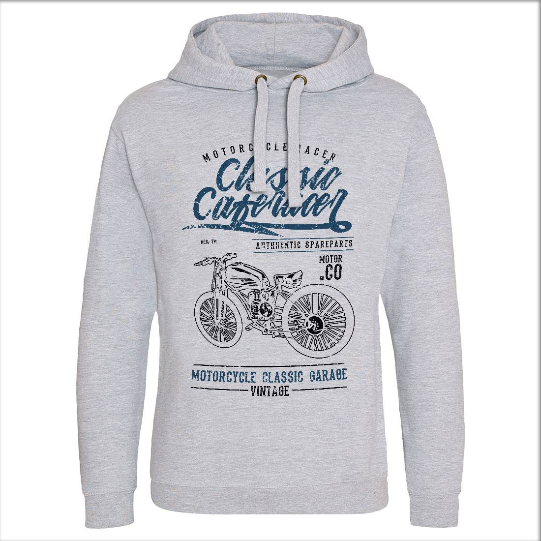 Classic Caferacer Mens Hoodie Without Pocket Motorcycles A636