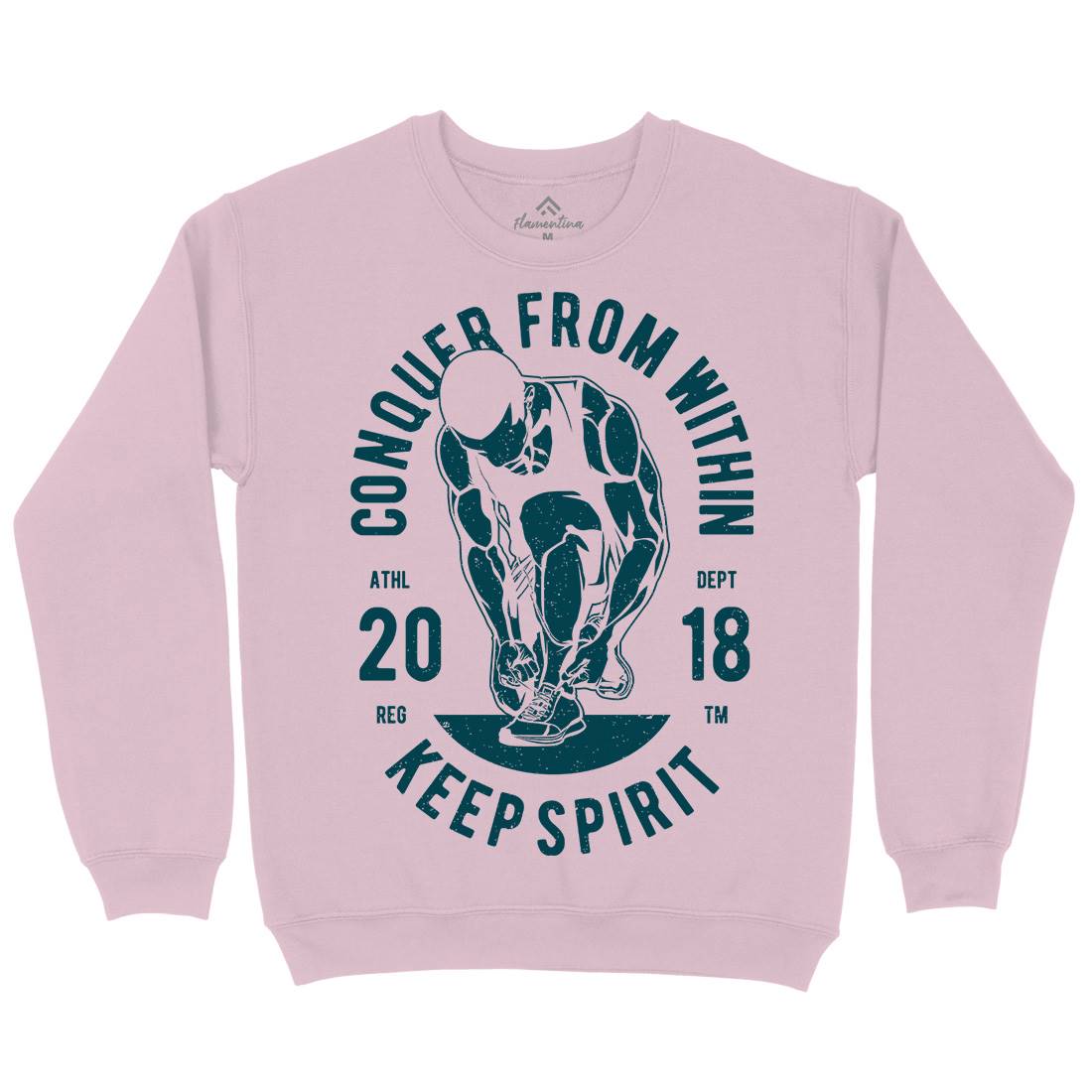 Conquer From Within Kids Crew Neck Sweatshirt Sport A638